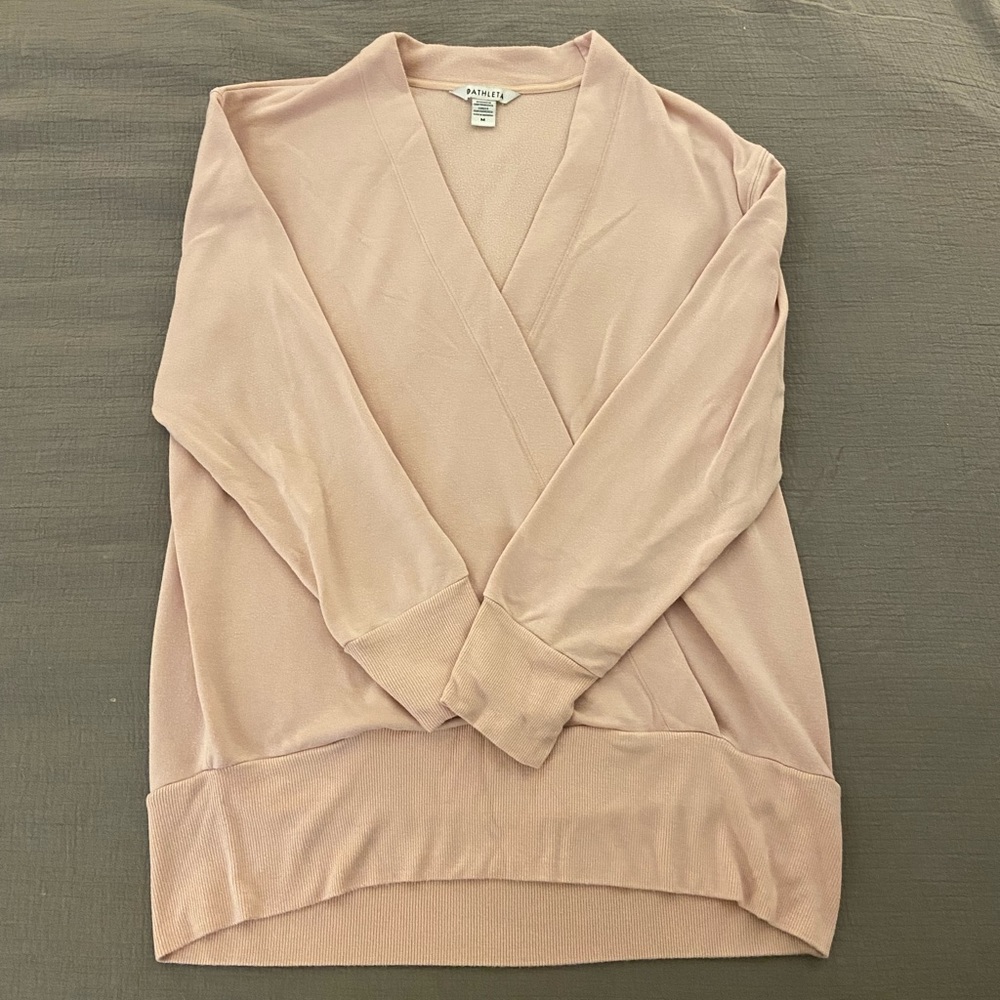 Athleta Purana Wrap Sweatshirt